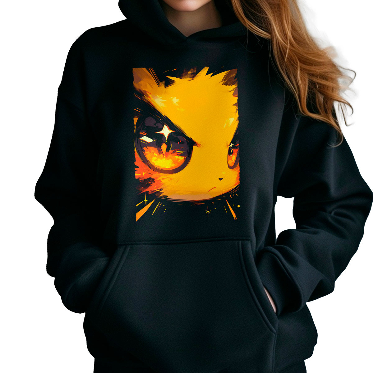 polerones-anime-mujer-pikachu-ojos-pok-mon