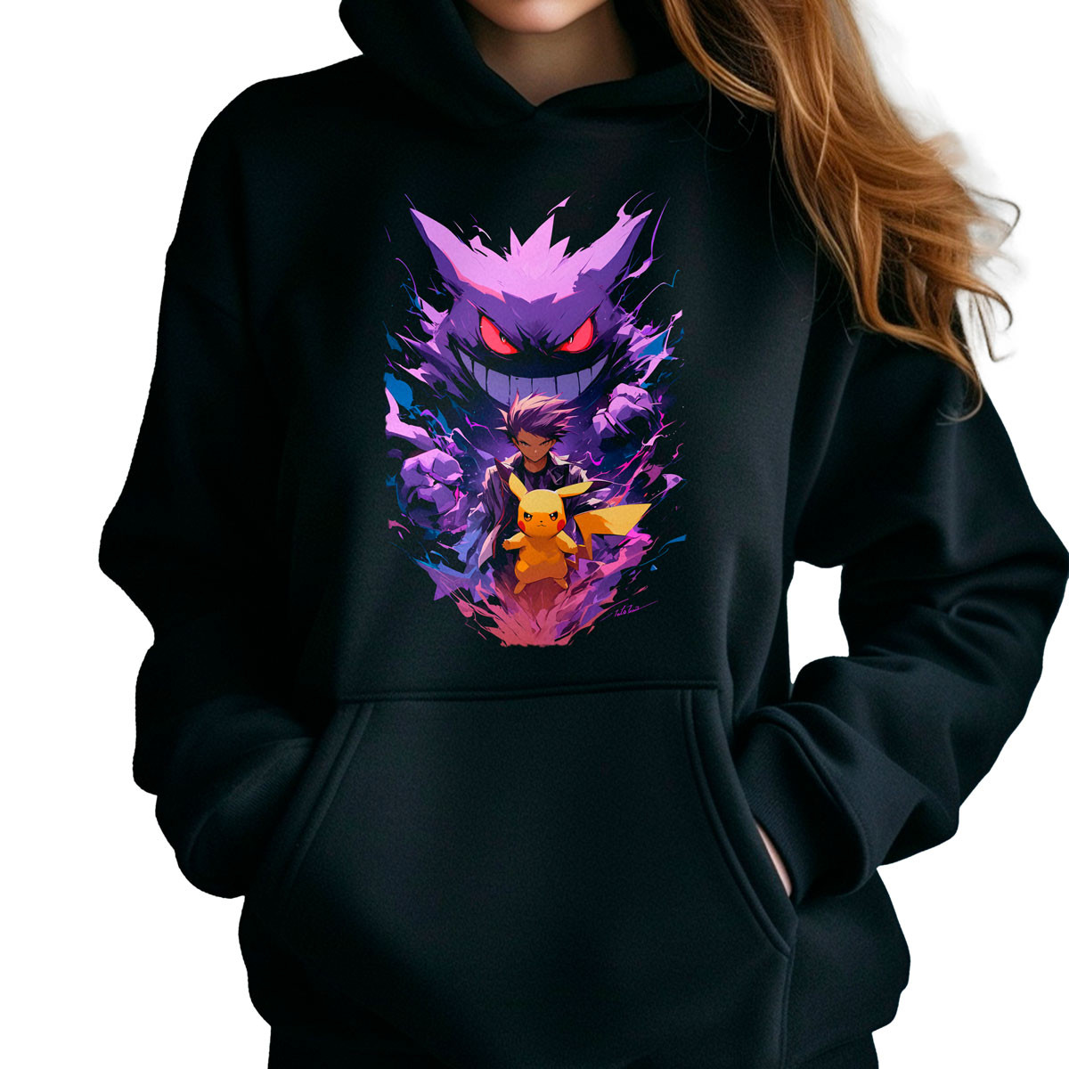 polerones-anime-mujer-pikachu-y-gengar-gym