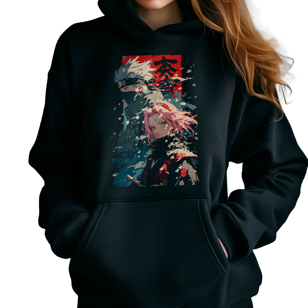 polerones-anime-mujer-sakura-haruno-kakashi-hatake