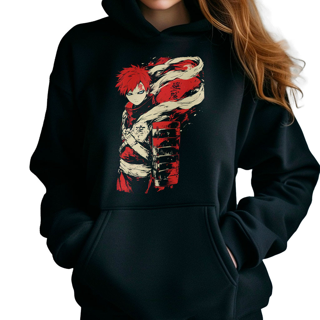 polerones-anime-mujer-suave-ninja-gaara-naruto