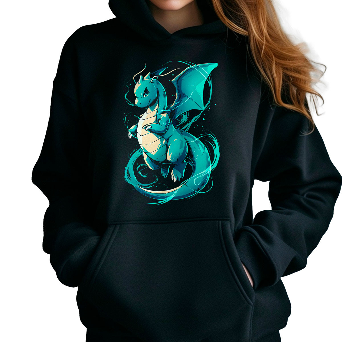 polerones-anime-mujer-suave-shiny-dragonite-outline-drawing