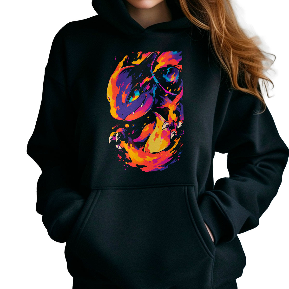 polerones-anime-mujer-sudadera-batallas-pok-mon-charmander-face-closeup