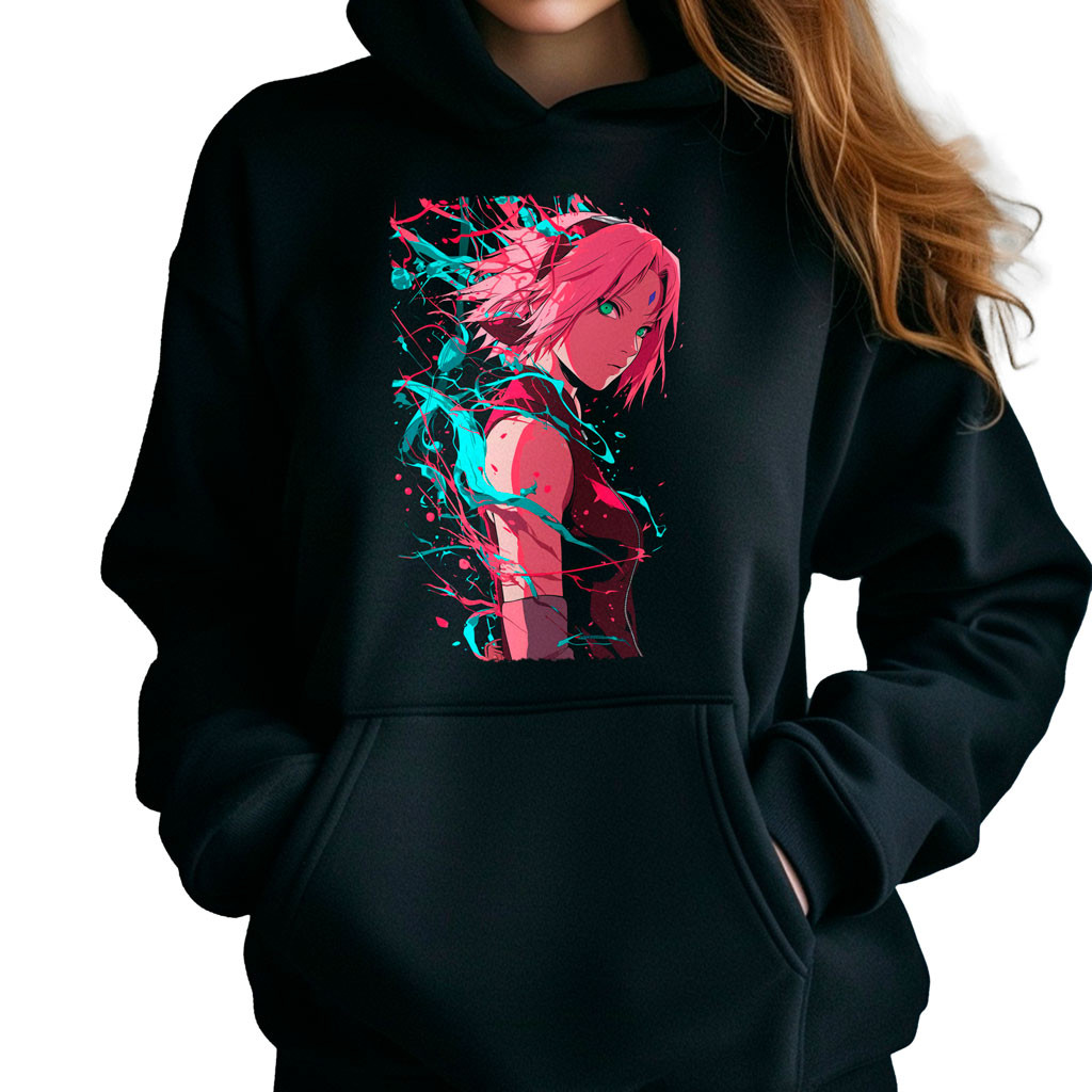 polerones-anime-negra-ninja-design-sakura-haruno