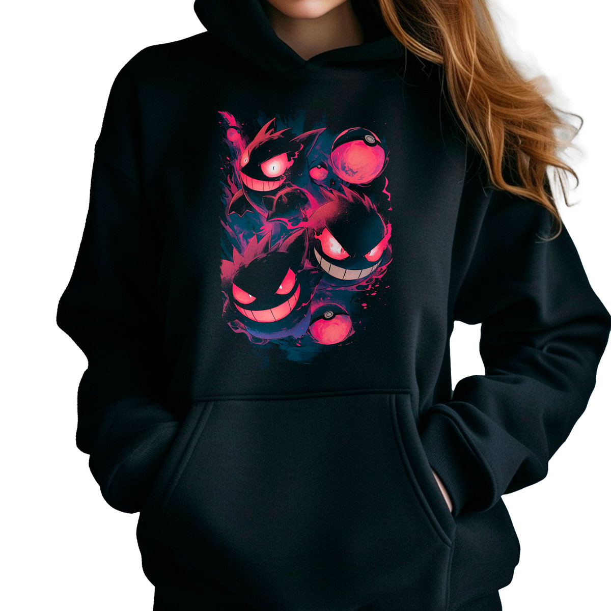 polerones-anime-negro-brillante-dise-o-gastly-pokeballs-pokemon-anime