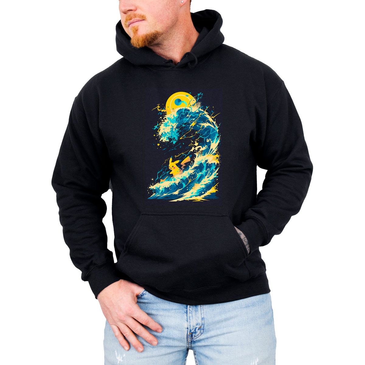 polerones-anime-pikachu-thunder-wave-estampada-