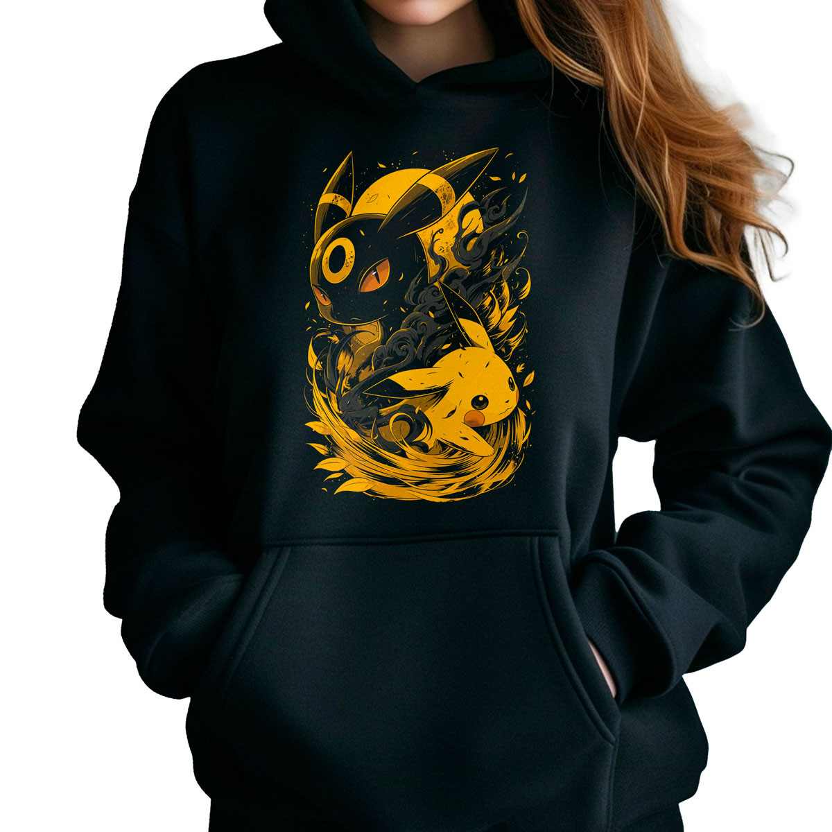 polerones-anime-pikachu-y-umbreon-batallas-pok-mon