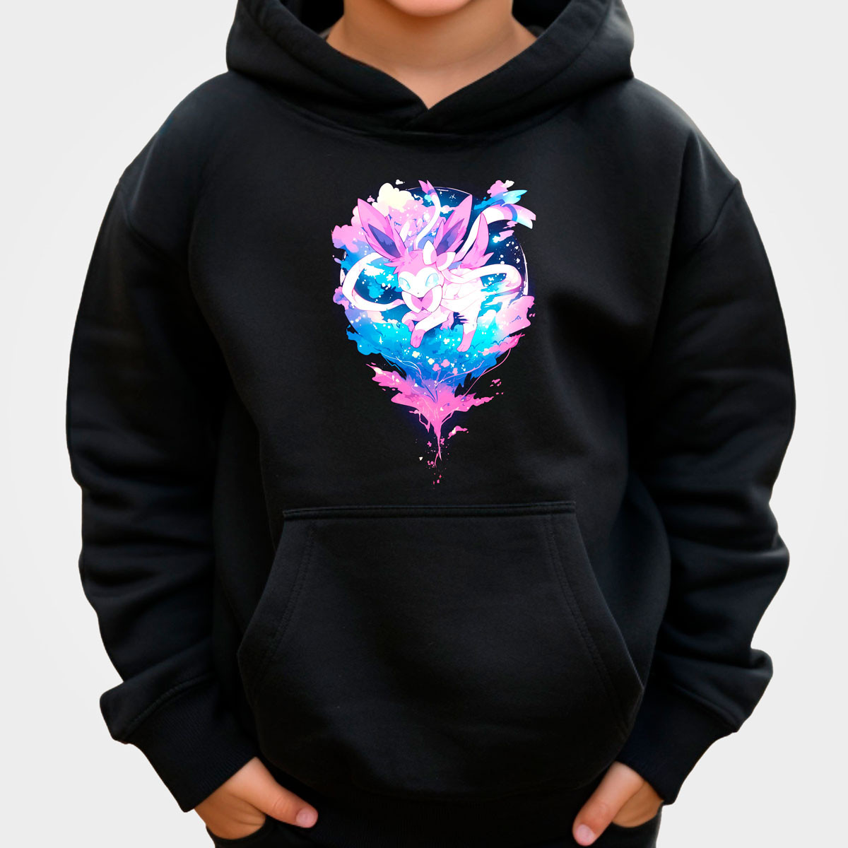 polerones-anime-sylveon-lotus-negro