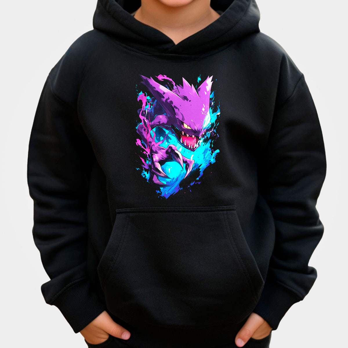 polerones-anime-unisex-haunter-full-power-manga-corta