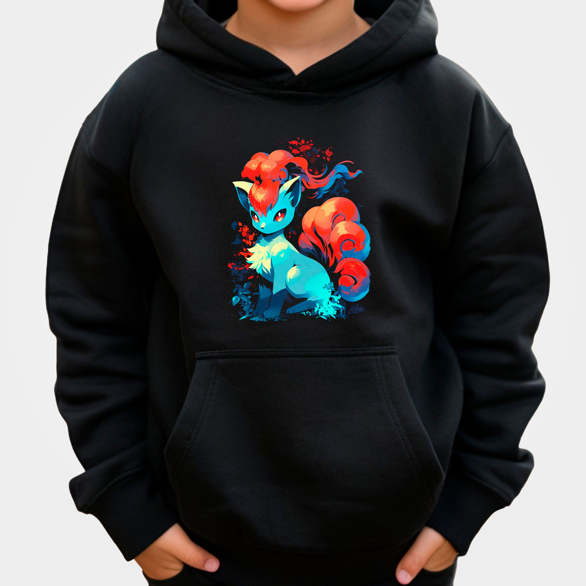 polerones-anime-unisex-suave-vulpix-pokemon-anime-negros