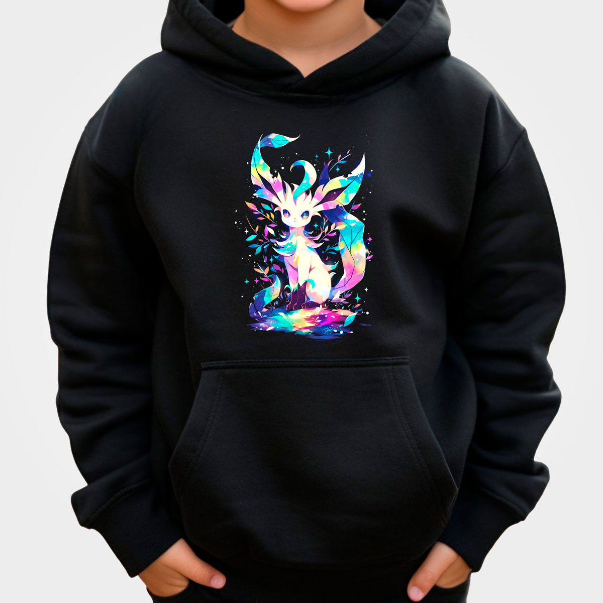 polerones-anime-unisex-sudadera-pok-dex-leafeon-anime-negro