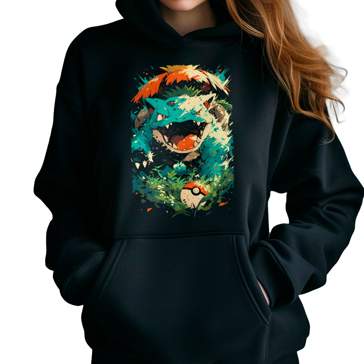 polerones-anime-venusaur-atacando-pokemon-anime