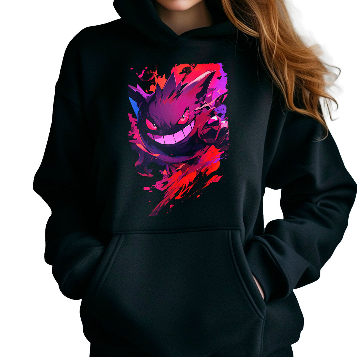 sudadera-anime-gengar-lotus-batalla-pok-mon