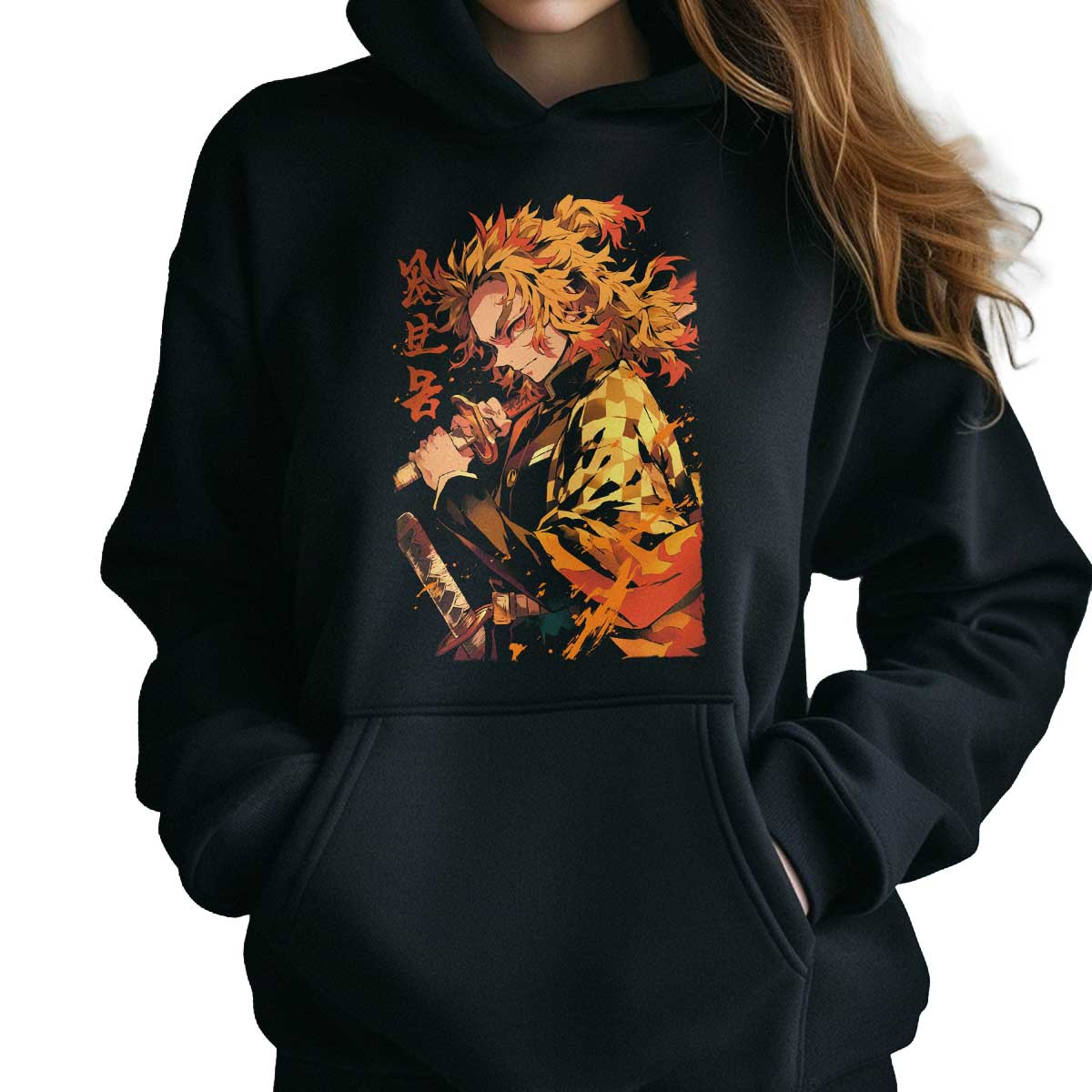 canguro-anime-con-capucha-duradero-mitsuri-kanroji-demon-slayer