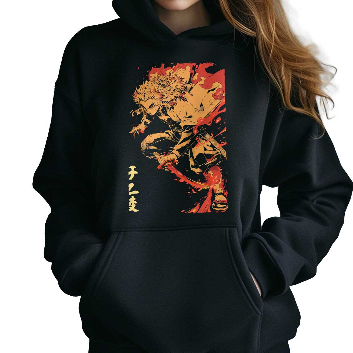 canguro-anime-estampada-frontal-kyojuro-rengoku-full-power