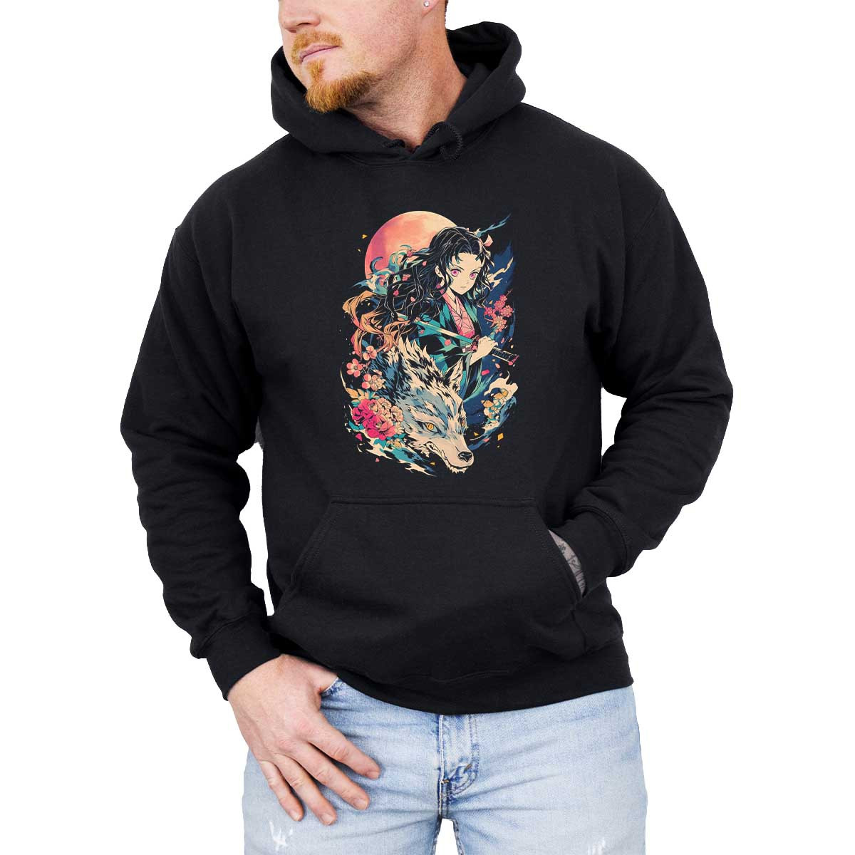 canguro-anime-hombre-equilibrio-visual-con-mitsuri-kanroji