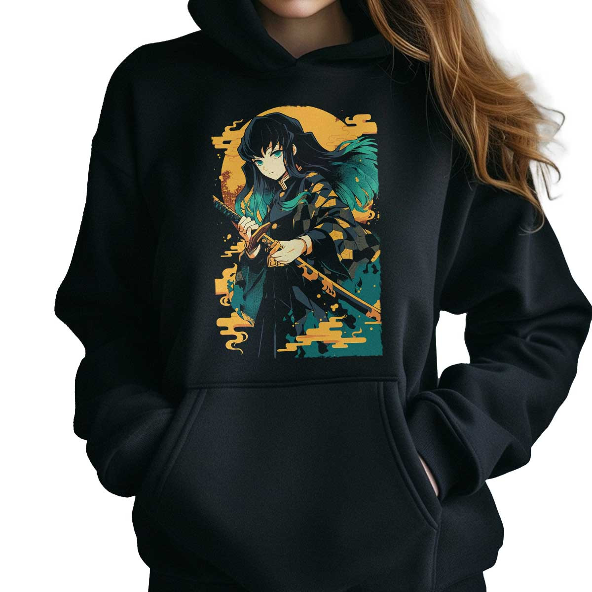 canguro-anime-mujer-con-capucha-impresionante-muichiro-tokito