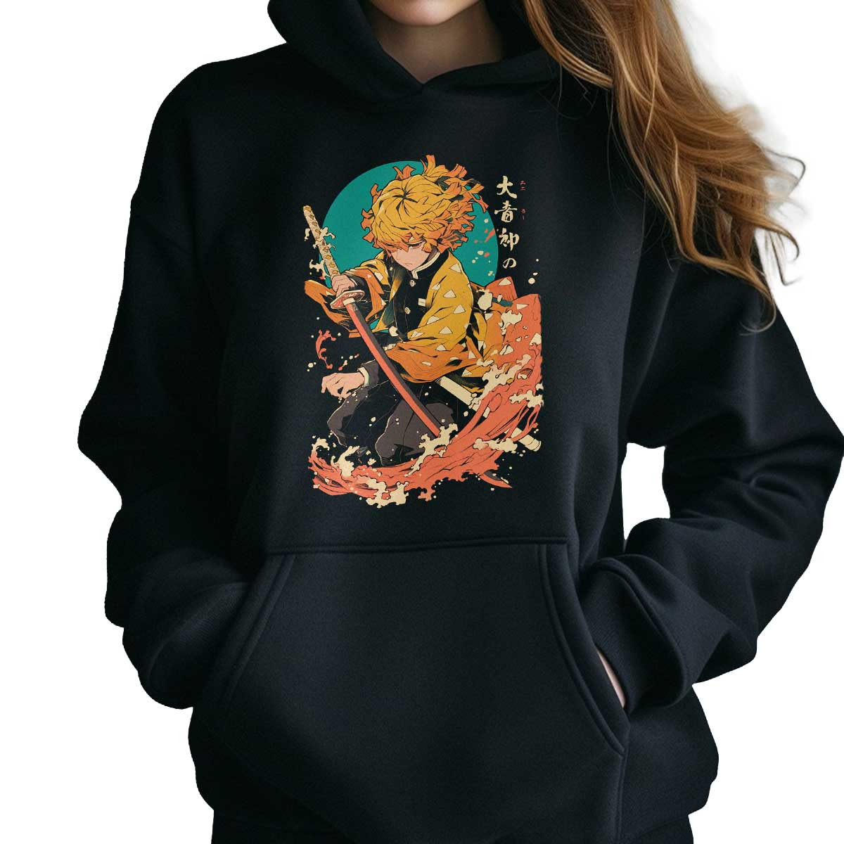 canguro-anime-mujer-design-zenitsu-agatsuma-demon-slayer-kimet-23