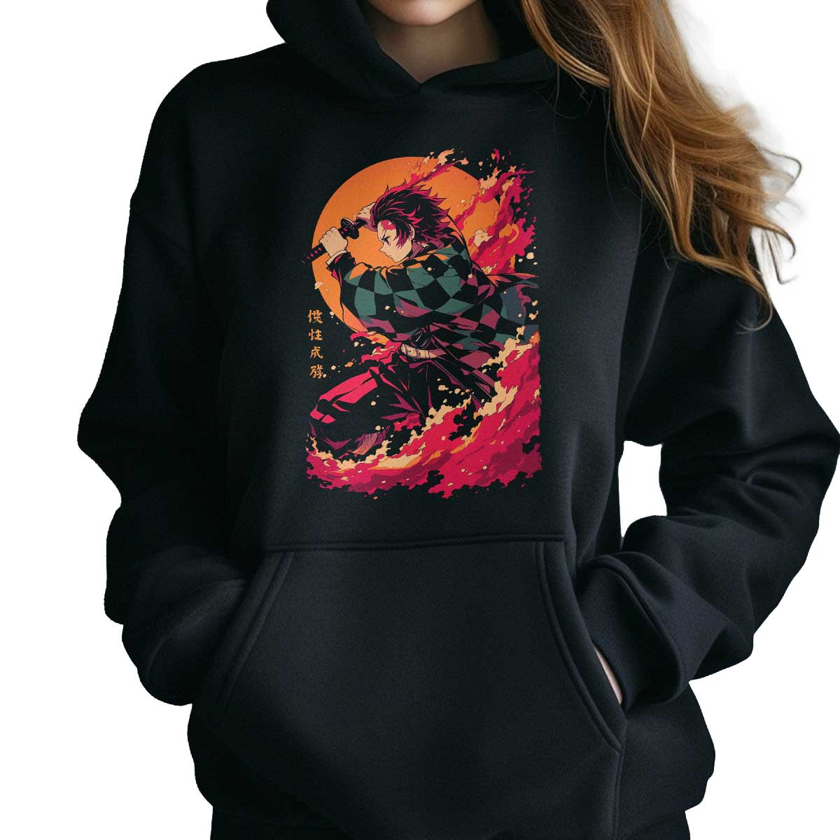 canguro-anime-mujer-tanjiro-kamado-espada-demonio