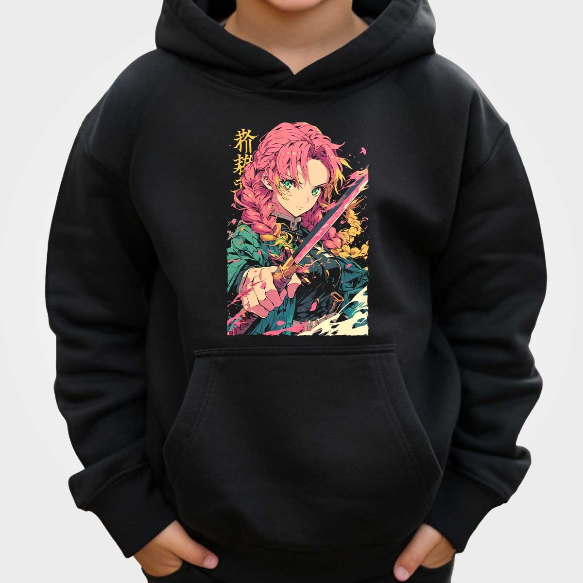 canguro-anime-ni-os-detalles-intrincados-mitsuri-kanroji-pink-fire