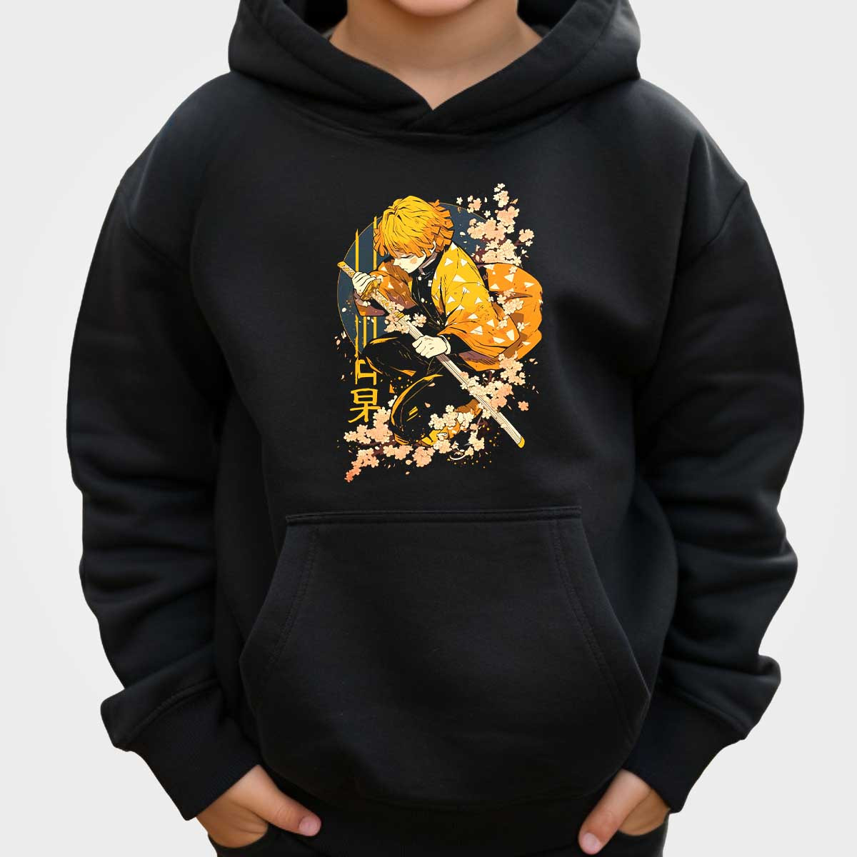 canguro-anime-ni-os-zenitsu-agatsuma-cerezos-en-flor