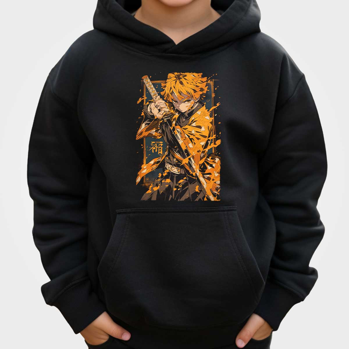 canguro-anime-zenitsu-agatsuma-determination-efecto-visual
