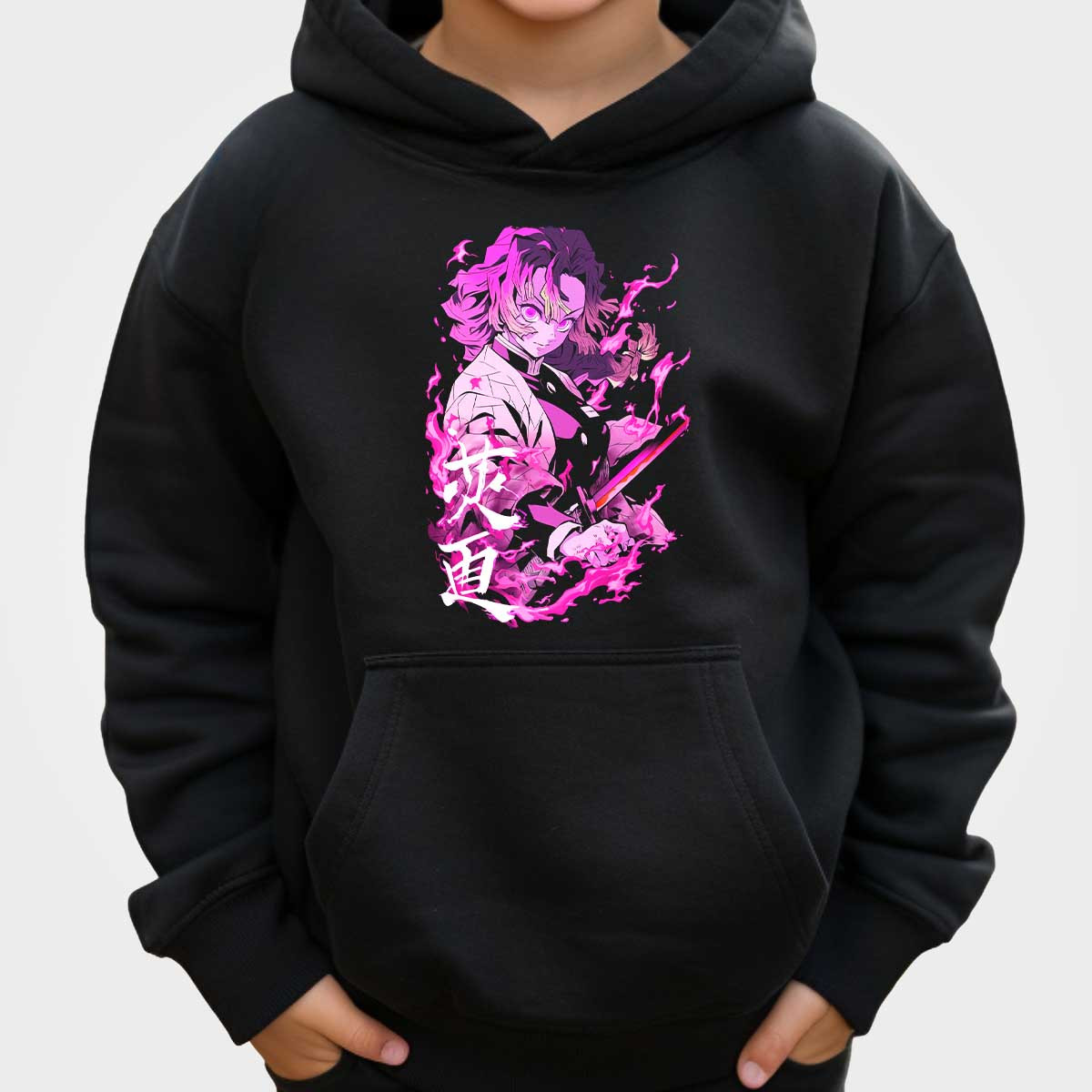 hoodie-anime-brillante-design-mitsuri-kanroji-llamativo-