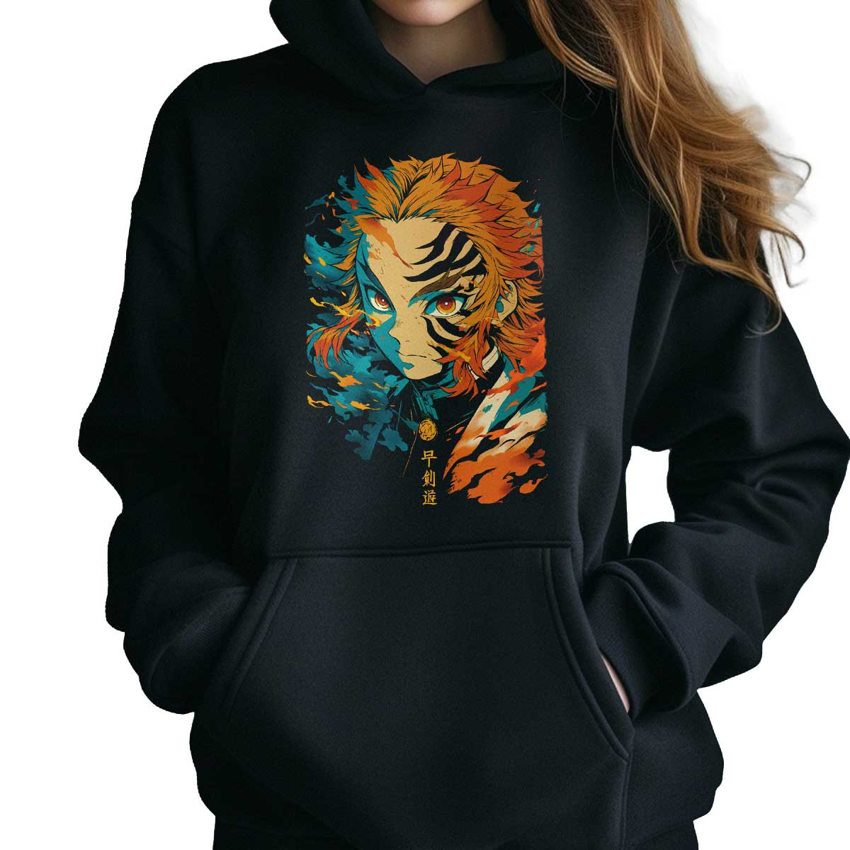 hoodie-anime-estampada-calidez-akaza-demon-slayer-kimetsu-no-yaiba-03
