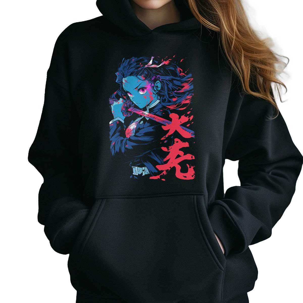 hoodie-anime-estilo-tinta-mitsuri-kanroji
