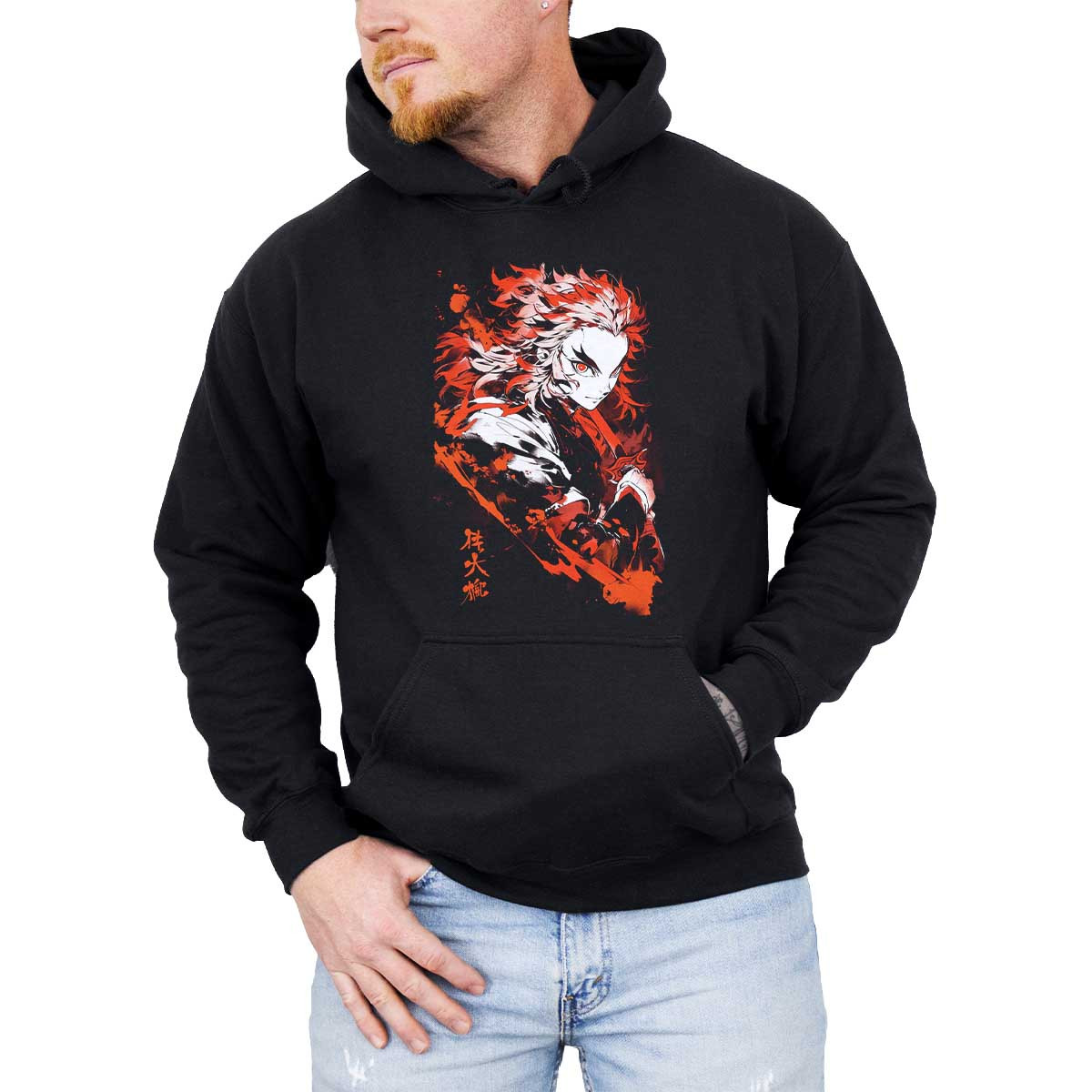 hoodie-anime-hombre-dise-o-kyojuro-rengoku-demon-slayer