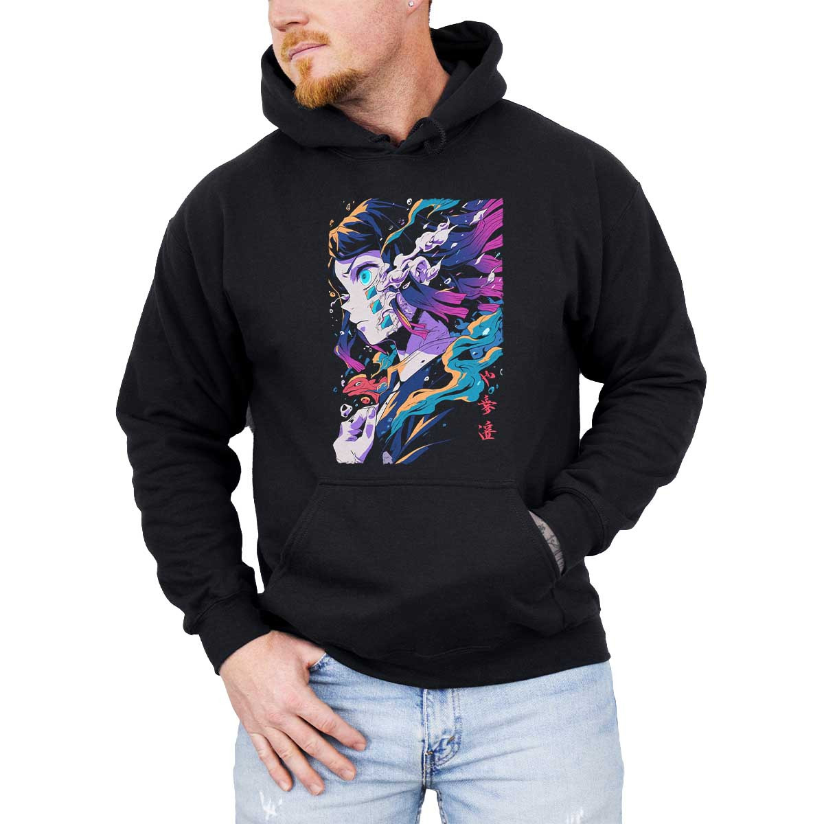 hoodie-anime-hombre-enmu-demon-slayer-01