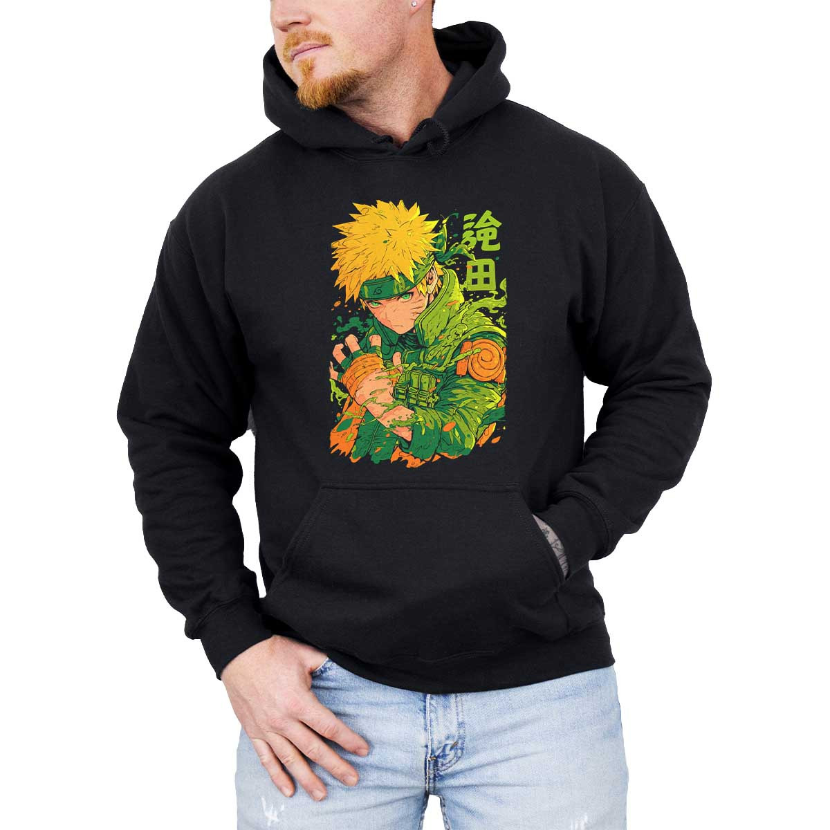 hoodie-anime-hombre-estampada-kunai-naruto-uzumaki