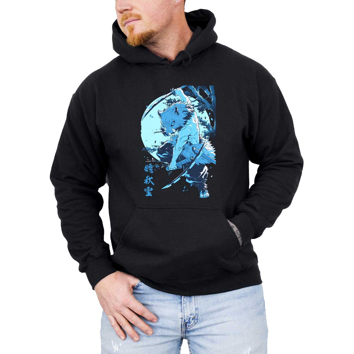 hoodie-anime-hombre-inosuke-hashibira-con-capucha-luna