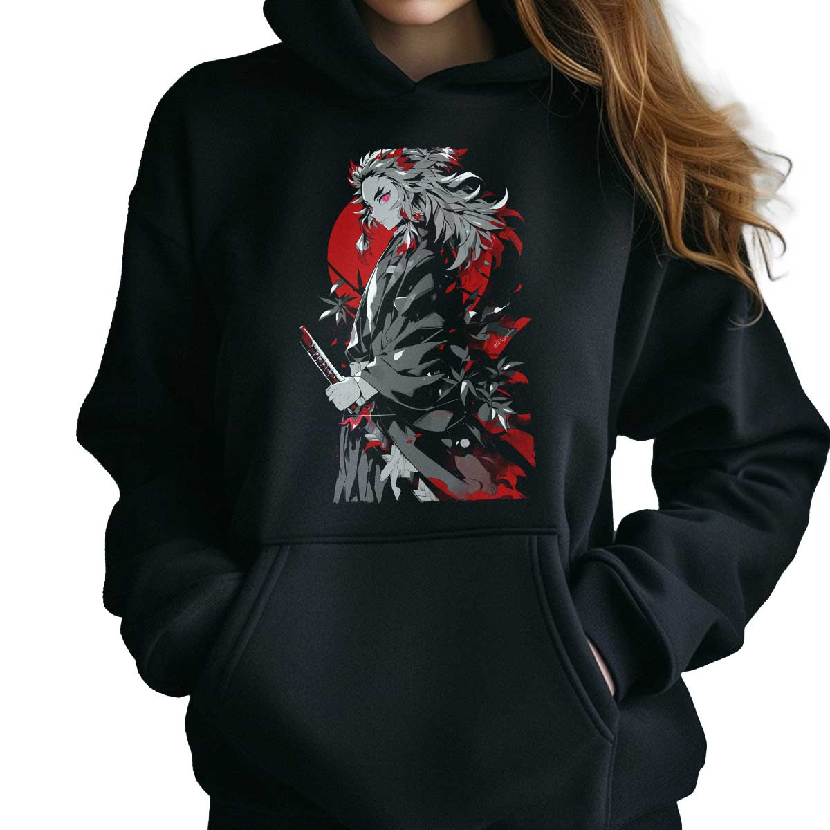 hoodie-anime-mujer-akaza-demon-slayer-kimetsu-no-yaiba-33