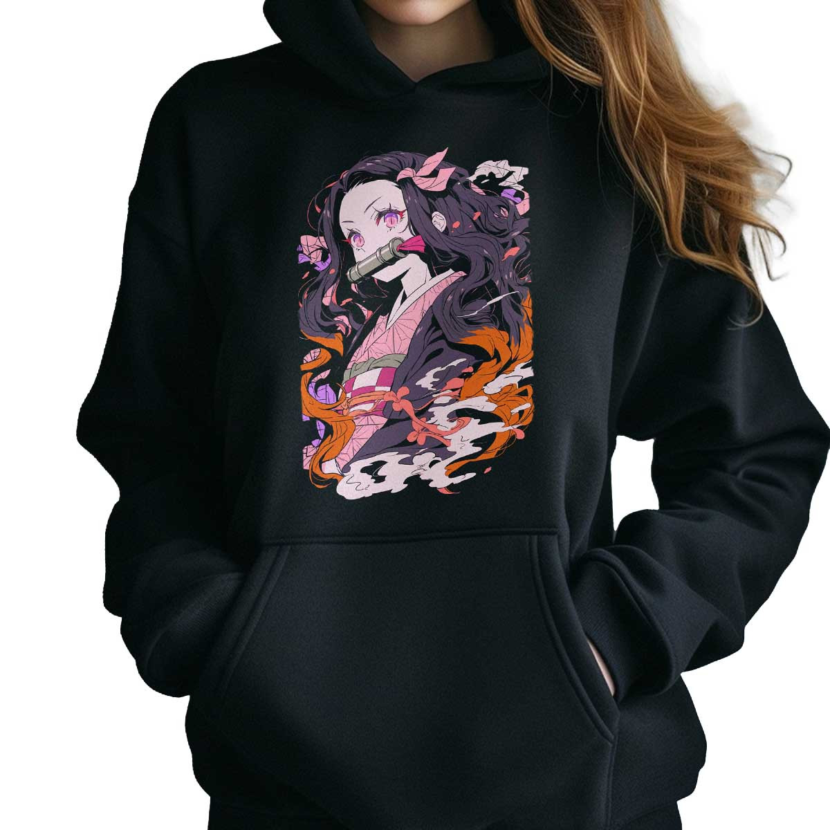hoodie-anime-mujer-dise-o-nezuko-kamado-demon-slayer