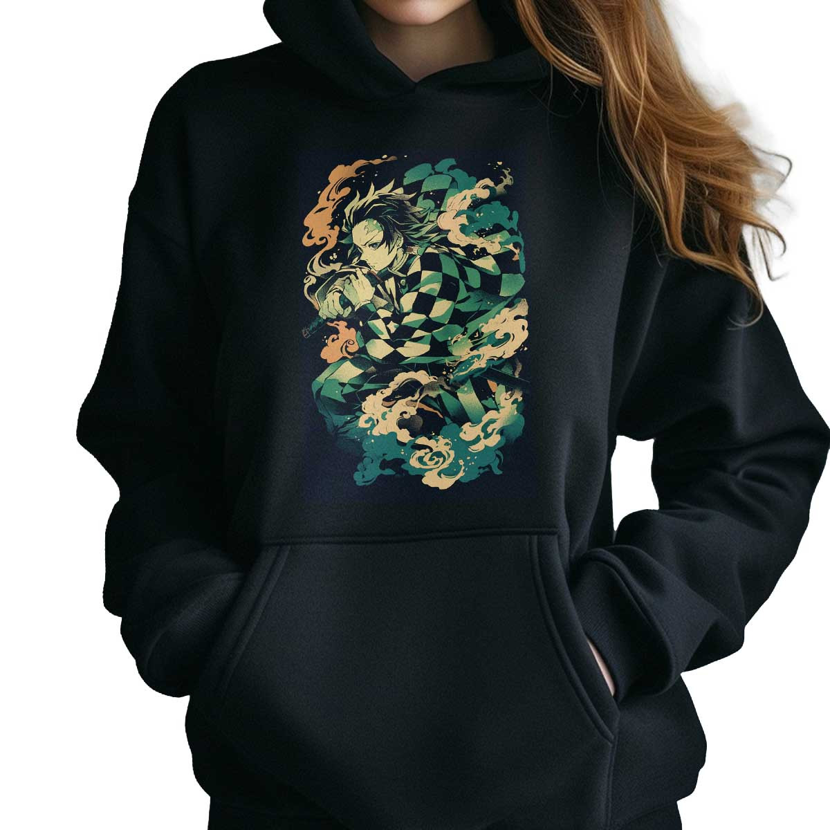 hoodie-anime-mujer-estampada-tanjiro-kamado-silueta-demo-03