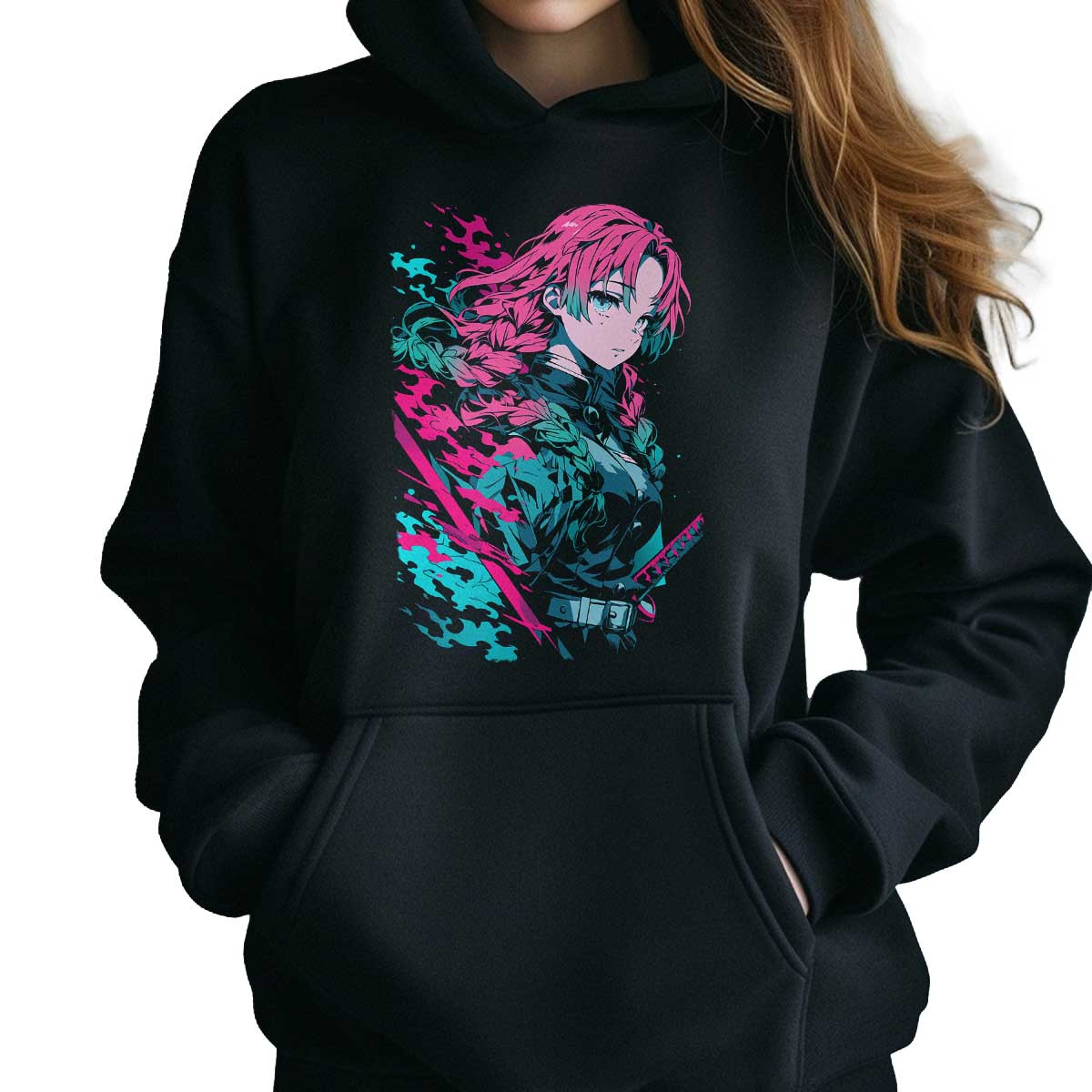 hoodie-anime-mujer-manga-corta-exuberantes-dise-o-mitsuri-kanroji-fuego-rosa