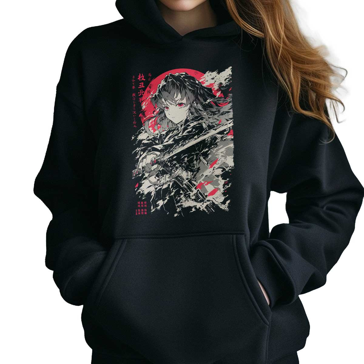 hoodie-anime-mujer-muichiro-tokito-battle-demon-slayer