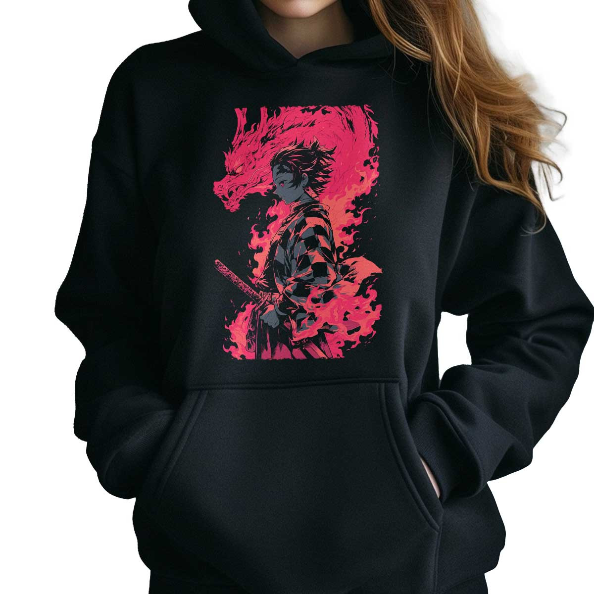 hoodie-anime-mujer-silueta-tanjiro-kamado-demo-33