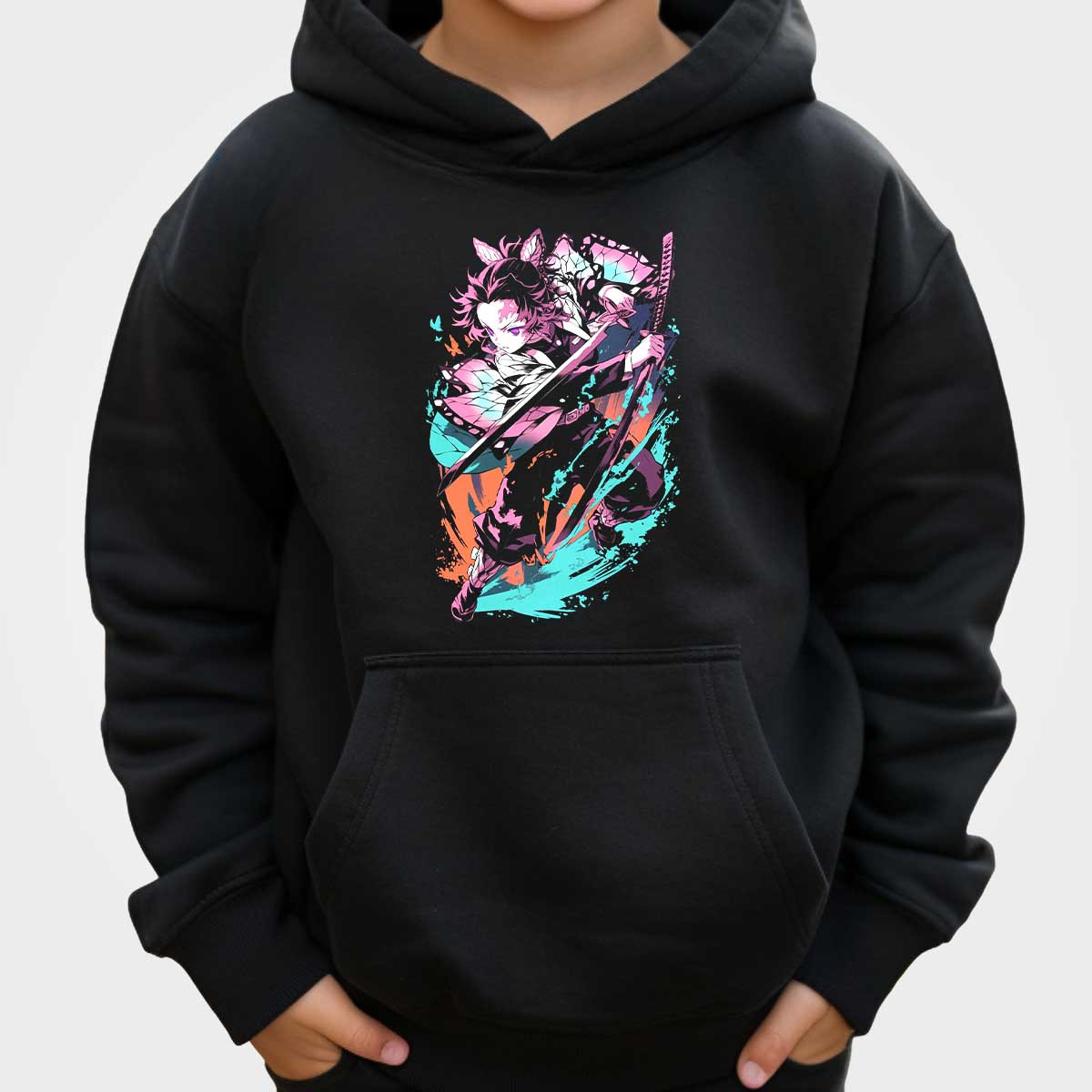 hoodie-anime-shinobu-kocho-fighting-from-demon-slayer