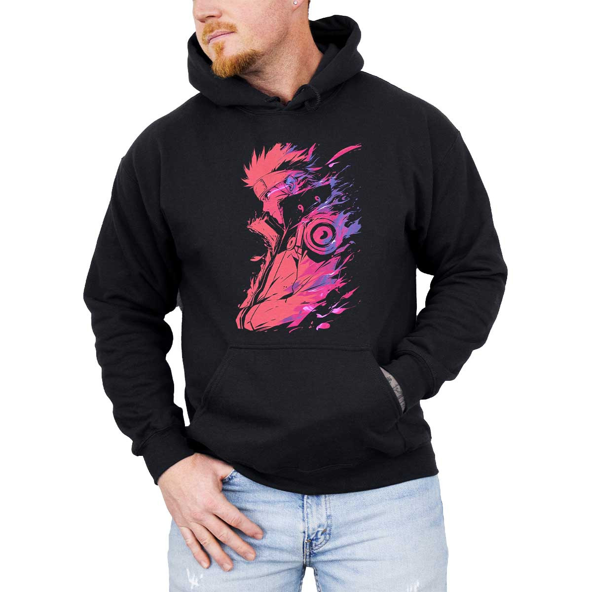 hoodie-anime-sudadera-konoha-uzumaki-taijutsu-naruto