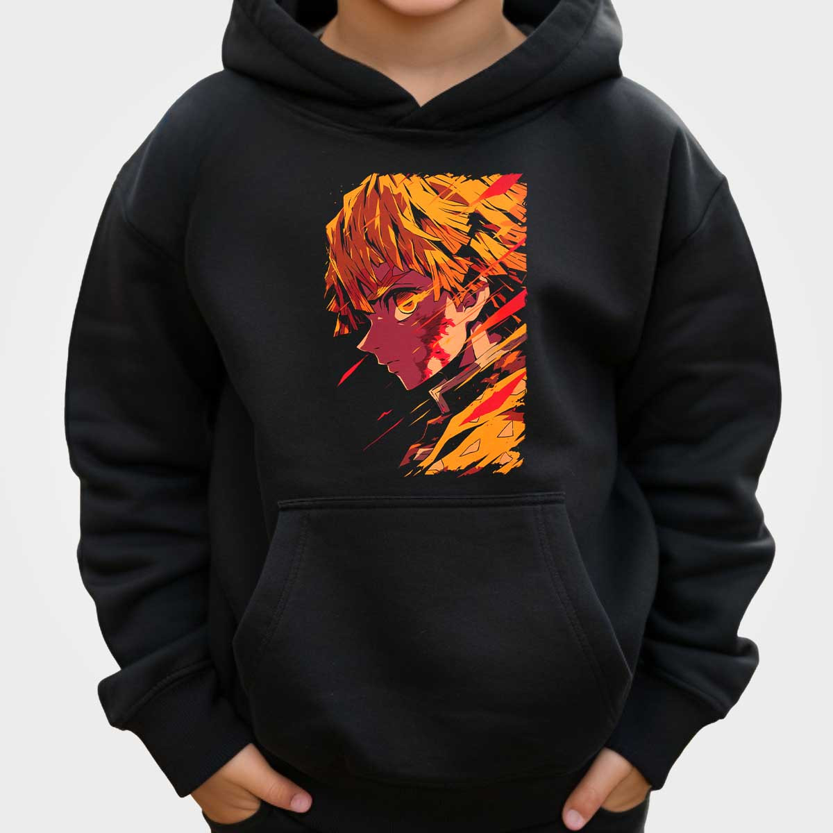 hoodie-anime-unisex-zenitsu-agatsuma-rostro-closeup
