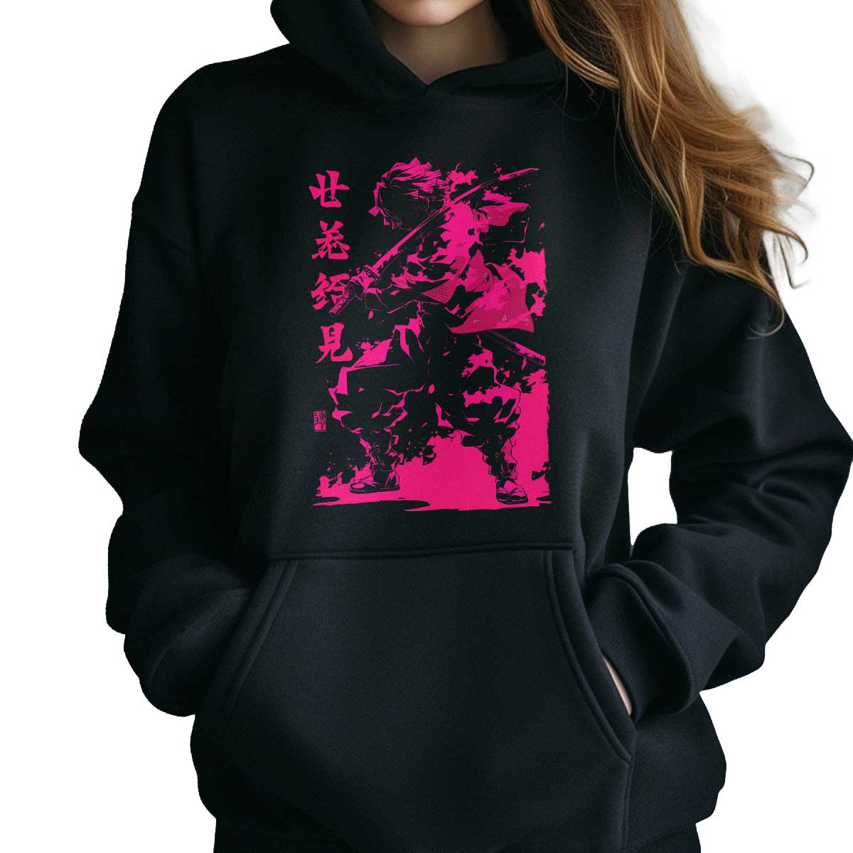 hoodie-anime-zenitsu-agatsuma-silueta-de-03