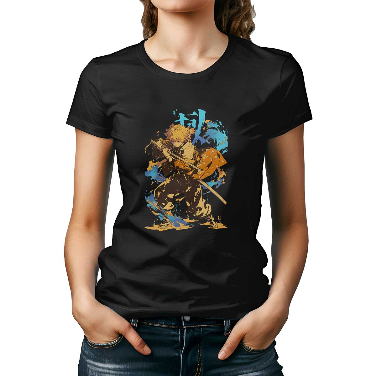 polera-algod-n-surrealista-dise-o-zenitsu-agatsuma-demon-slayer