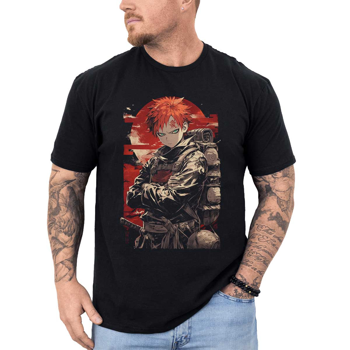 polera-anime-gaara-friendly-kunai-manga-corta