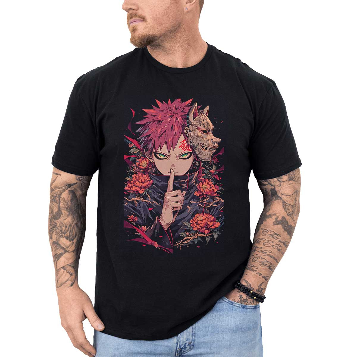 polera-anime-gaara-ninjutsu-estilo-naruto-shippuden