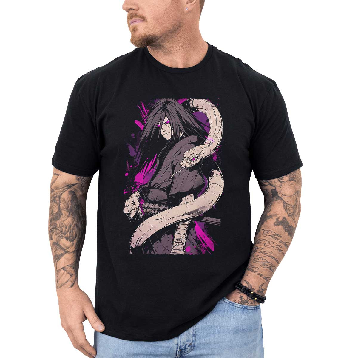 polera-anime-orochimaru-ninja-anime-naruto-shippuden