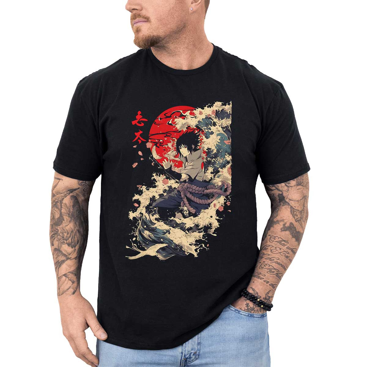 polera-anime-uchiha-sasuke-chakra-kunai-naruto-design