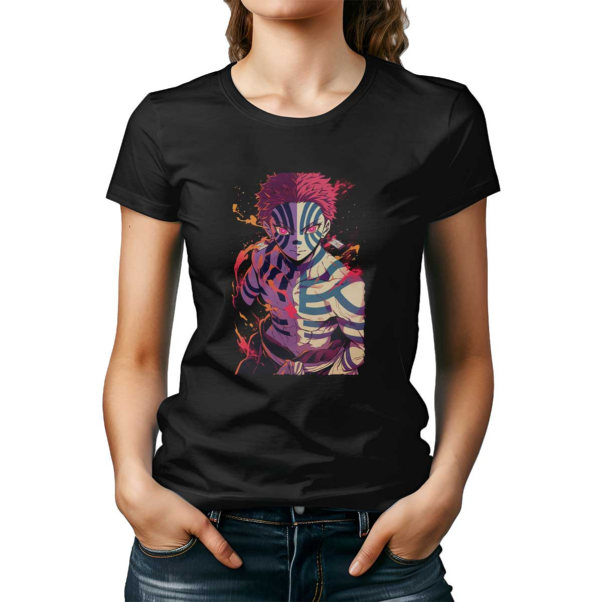 polera-estampada-demon-face-closeup-regalo-design