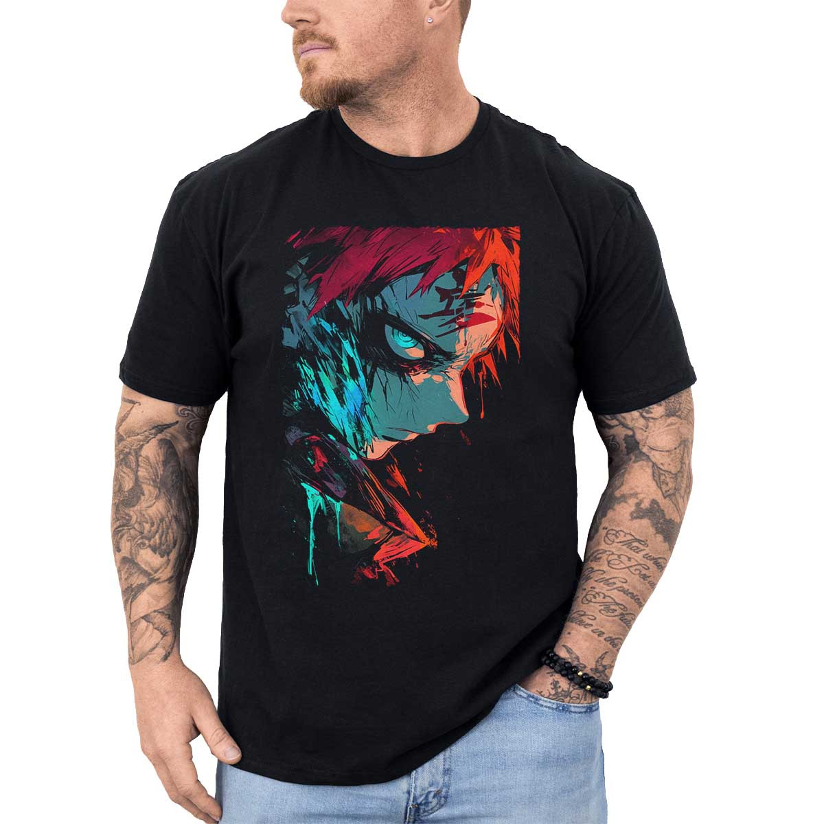 polera-hombre-anime-algod-n-ninja-gaara-naruto-shippuden