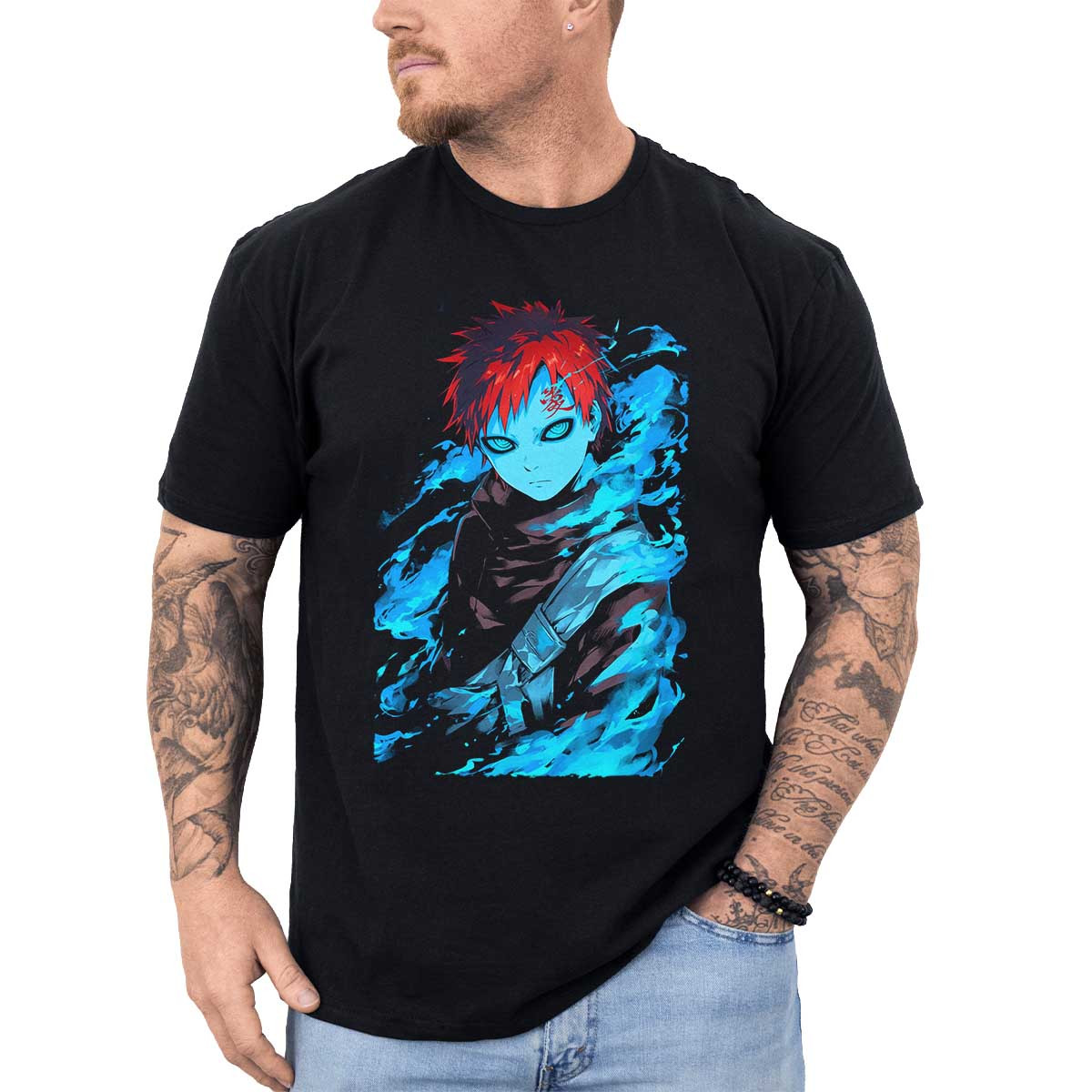 polera-hombre-anime-gaara-genjutsu-naruto-shippuden